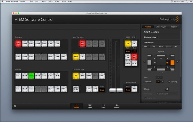 Software Control Panel